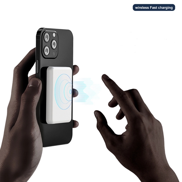 5000Mah Magnet 15W Wireless Charger - 5000Mah Magnet 15W Wireless Charger - Image 2 of 4