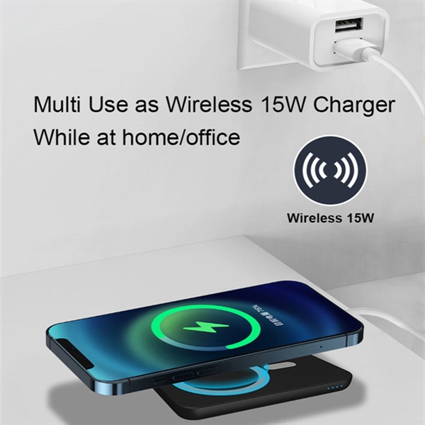 5000Mah Magnet 15W Wireless Charger - 5000Mah Magnet 15W Wireless Charger - Image 3 of 4