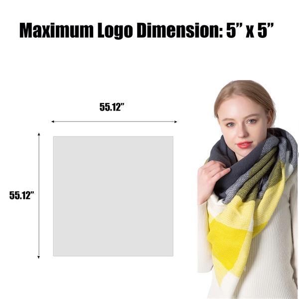 Imitation Cashmere Classic Plaid Scarf - Imitation Cashmere Classic Plaid Scarf - Image 1 of 10
