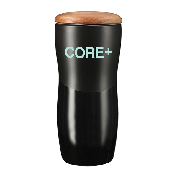12 oz. Ceramic Easy-Grip Tumbler w/ Lid - 12 oz. Ceramic Easy-Grip Tumbler w/ Lid - Image 2 of 5