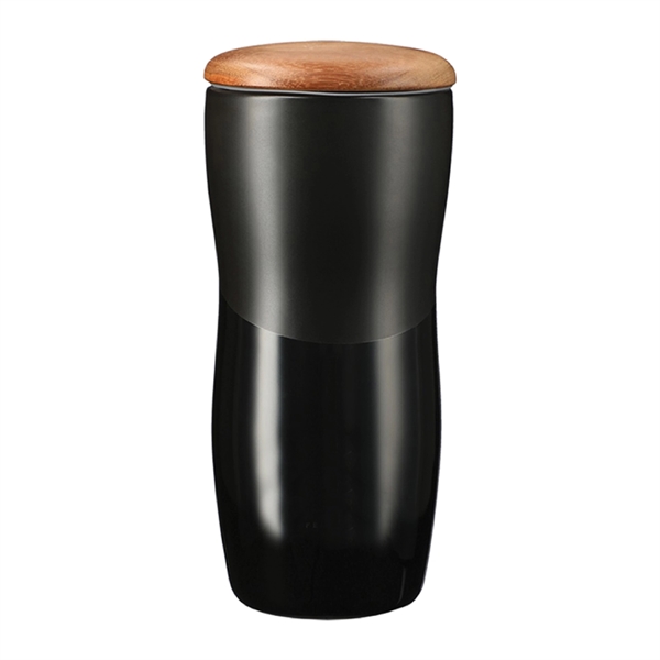 12 oz. Ceramic Easy-Grip Tumbler w/ Lid - 12 oz. Ceramic Easy-Grip Tumbler w/ Lid - Image 4 of 5