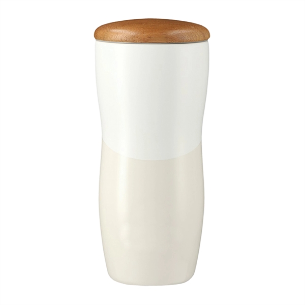 12 oz. Ceramic Easy-Grip Tumbler w/ Lid - 12 oz. Ceramic Easy-Grip Tumbler w/ Lid - Image 5 of 5