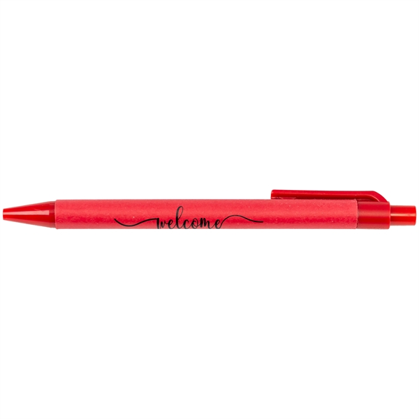 100% Recycled Paper Barrel Ballpoint Pen - 100% Recycled Paper Barrel Ballpoint Pen - Image 5 of 5