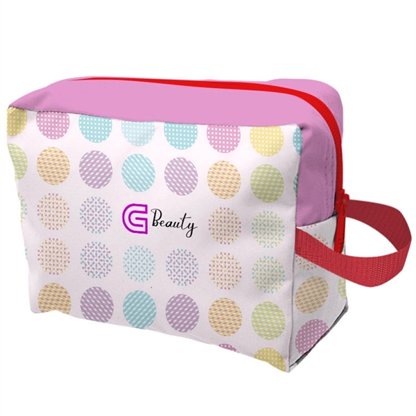 Full Color Toiletry Travel Bag - Full Color Toiletry Travel Bag - Image 1 of 7