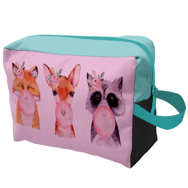 Full Color Toiletry Travel Bag - Full Color Toiletry Travel Bag - Image 3 of 7