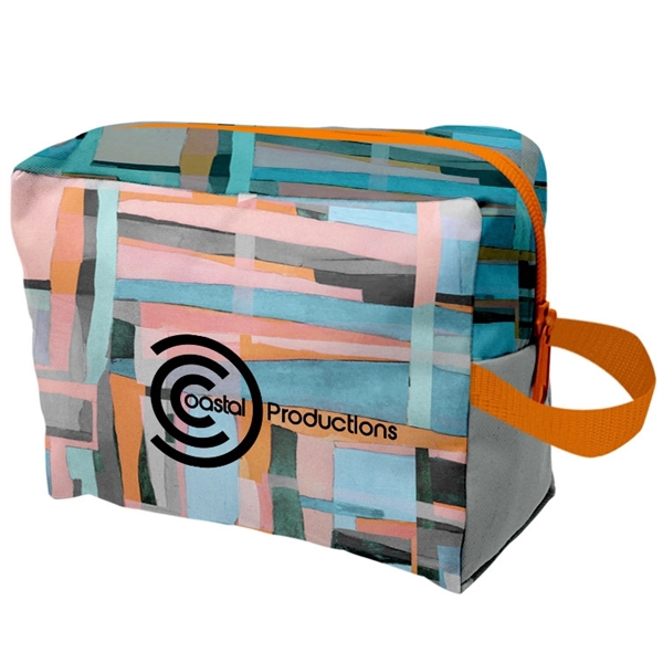 Full Color Toiletry Travel Bag - Full Color Toiletry Travel Bag - Image 4 of 7