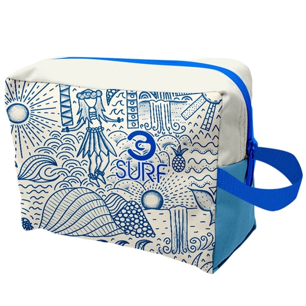 Full Color Toiletry Travel Bag - Full Color Toiletry Travel Bag - Image 5 of 7