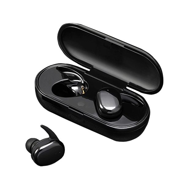 Waterproof Wireless Bluetooth 5.0 Earbuds with Touch Control - Waterproof Wireless Bluetooth 5.0 Earbuds with Touch Control - Image 0 of 1