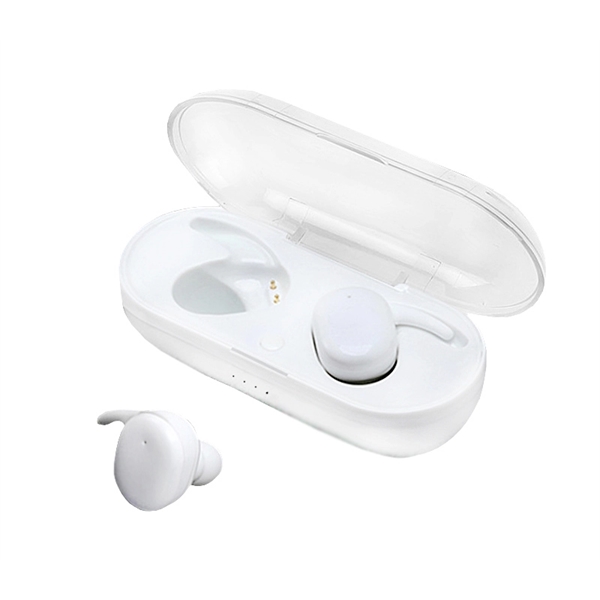 Waterproof Wireless Bluetooth 5.0 Earbuds with Touch Control - Waterproof Wireless Bluetooth 5.0 Earbuds with Touch Control - Image 1 of 1