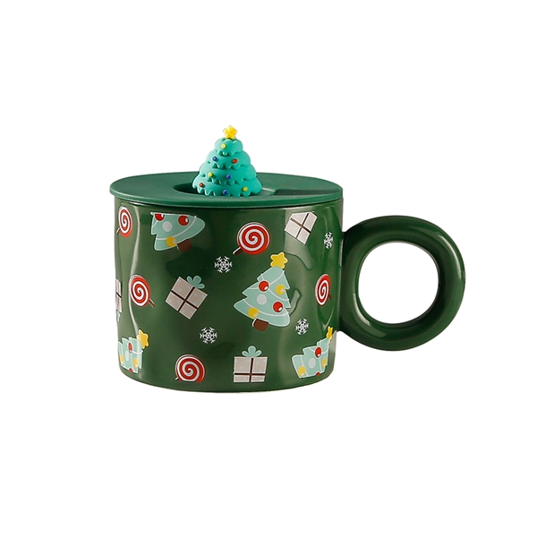 Christmas Coffee Mugs Cups - Christmas Coffee Mugs Cups - Image 2 of 6