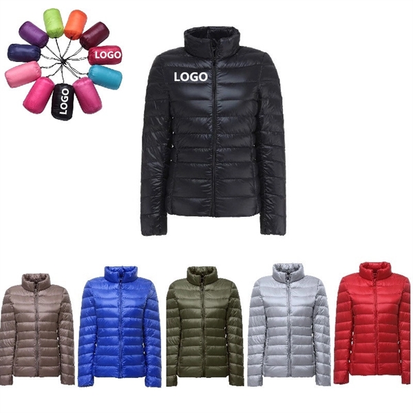 Packable Lightweight Water-Resistant Puffer Jacket - Packable Lightweight Water-Resistant Puffer Jacket - Image 0 of 6