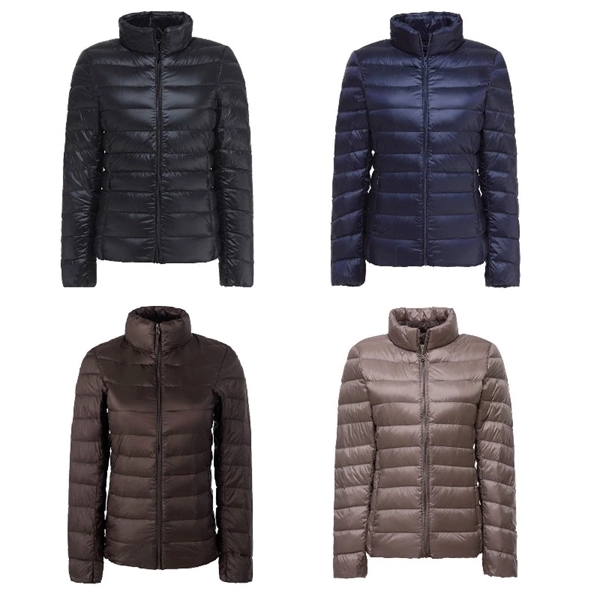 Packable Lightweight Water-Resistant Puffer Jacket - Packable Lightweight Water-Resistant Puffer Jacket - Image 2 of 6