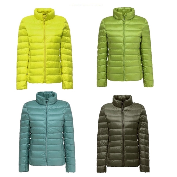 Packable Lightweight Water-Resistant Puffer Jacket - Packable Lightweight Water-Resistant Puffer Jacket - Image 3 of 6