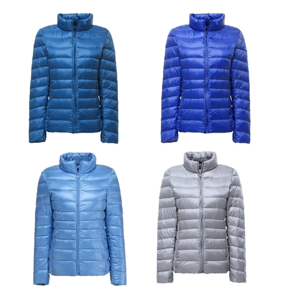 Packable Lightweight Water-Resistant Puffer Jacket - Packable Lightweight Water-Resistant Puffer Jacket - Image 4 of 6
