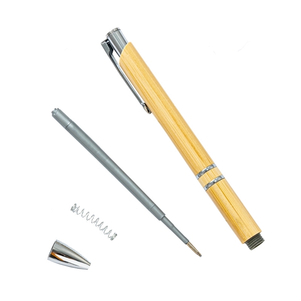 Click Action Bamboo Pen - Click Action Bamboo Pen - Image 3 of 3