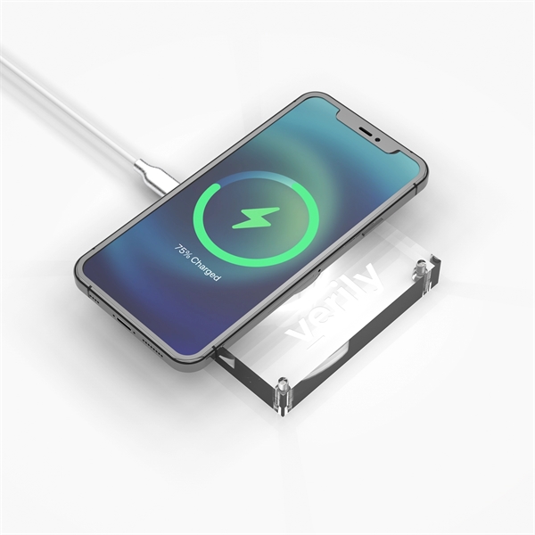 ClearCharge : Transparent Wireless Charger and Award - ClearCharge : Transparent Wireless Charger and Award - Image 1 of 5