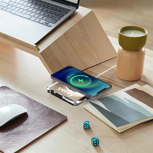ClearCharge : Transparent Wireless Charger and Award - ClearCharge : Transparent Wireless Charger and Award - Image 0 of 5