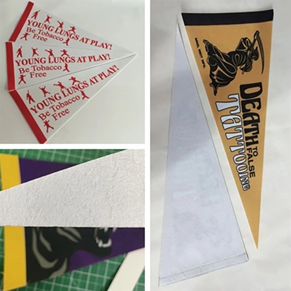 Custom Printed Felt Pennant - Custom Printed Felt Pennant - Image 1 of 1