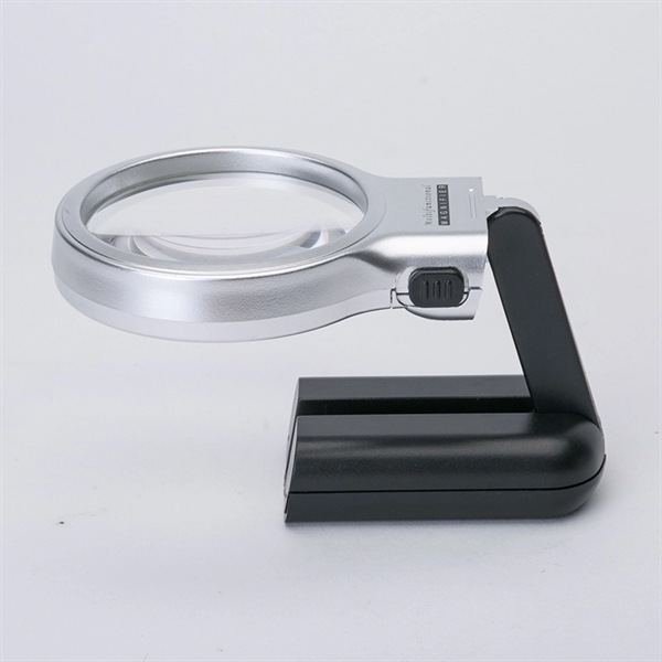 3X LED Handheld and Standing Magnifier - 3X LED Handheld and Standing Magnifier - Image 1 of 1