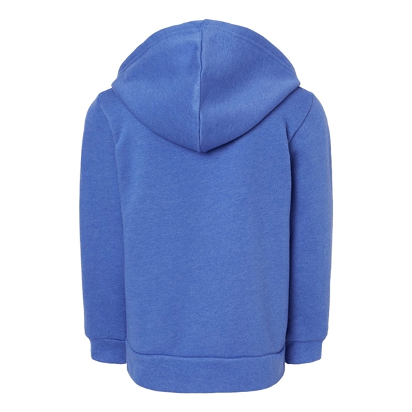 BELLA + CANVAS Toddler Sponge Fleece Full-Zip Hoodie - BELLA + CANVAS Toddler Sponge Fleece Full-Zip Hoodie - Image 8 of 10