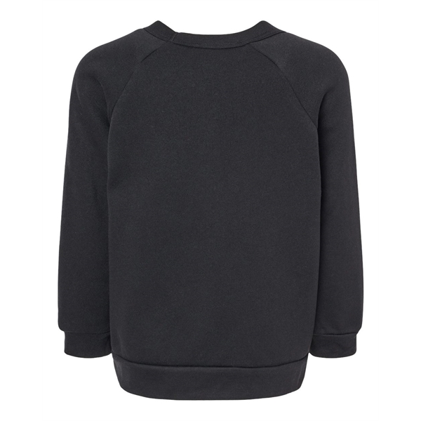 BELLA + CANVAS Toddler Sponge Fleece Raglan Sweatshirt - BELLA + CANVAS Toddler Sponge Fleece Raglan Sweatshirt - Image 6 of 10