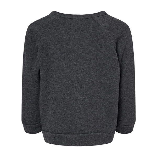 BELLA + CANVAS Toddler Sponge Fleece Raglan Sweatshirt - BELLA + CANVAS Toddler Sponge Fleece Raglan Sweatshirt - Image 7 of 10