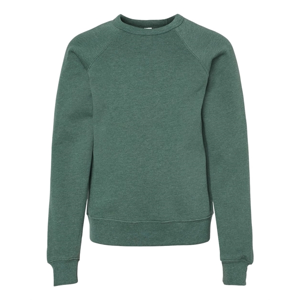 BELLA + CANVAS Youth Sponge Fleece Crewneck Sweatshirt - BELLA + CANVAS Youth Sponge Fleece Crewneck Sweatshirt - Image 11 of 16
