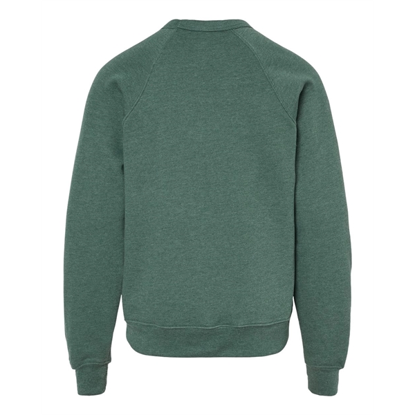 BELLA + CANVAS Youth Sponge Fleece Crewneck Sweatshirt - BELLA + CANVAS Youth Sponge Fleece Crewneck Sweatshirt - Image 12 of 16