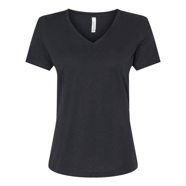 BELLA + CANVAS Women's Relaxed Heather CVC V-Neck Tee - BELLA + CANVAS Women's Relaxed Heather CVC V-Neck Tee - Image 19 of 26