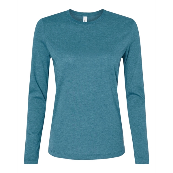 BELLA + CANVAS Women's Jersey Long Sleeve Tee - BELLA + CANVAS Women's Jersey Long Sleeve Tee - Image 36 of 39