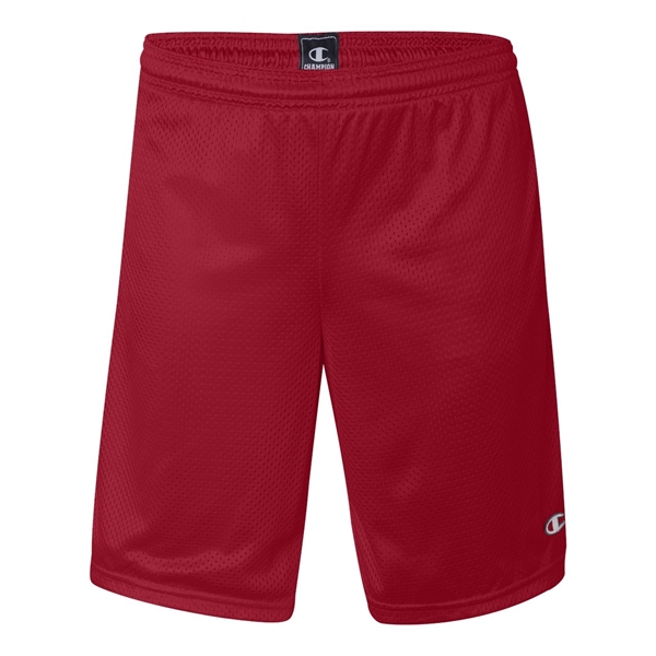 Champion Polyester Mesh 9" Shorts with Pockets - Champion Polyester Mesh 9" Shorts with Pockets - Image 20 of 22