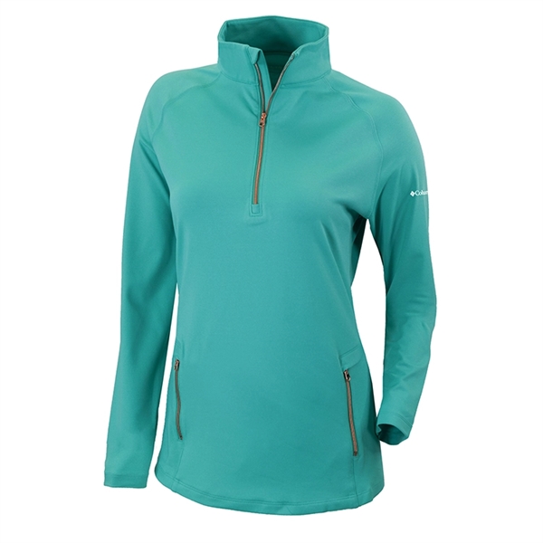 Columbia Ladies Omni-Wick Outward Nine 1/4 Zip - Columbia Ladies Omni-Wick Outward Nine 1/4 Zip - Image 5 of 15