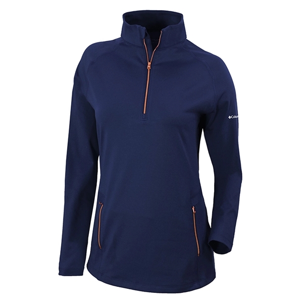 Columbia Ladies Omni-Wick Outward Nine 1/4 Zip - Columbia Ladies Omni-Wick Outward Nine 1/4 Zip - Image 8 of 15