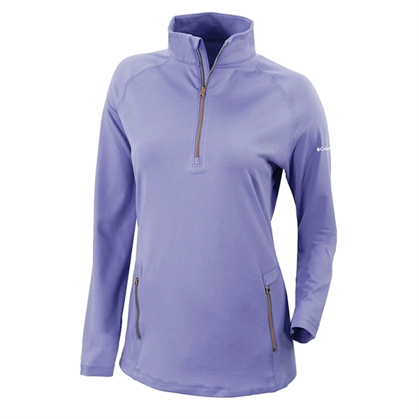 Columbia Ladies Omni-Wick Outward Nine 1/4 Zip - Columbia Ladies Omni-Wick Outward Nine 1/4 Zip - Image 10 of 15