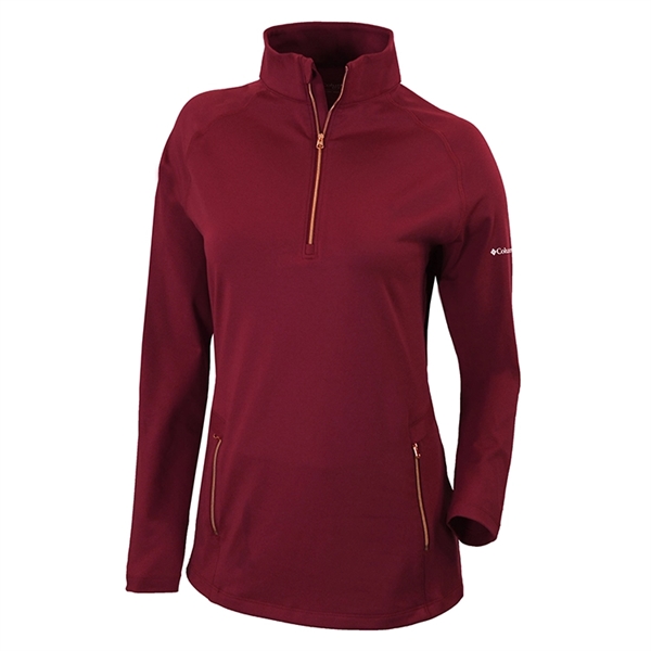 Columbia Ladies Omni-Wick Outward Nine 1/4 Zip - Columbia Ladies Omni-Wick Outward Nine 1/4 Zip - Image 11 of 15