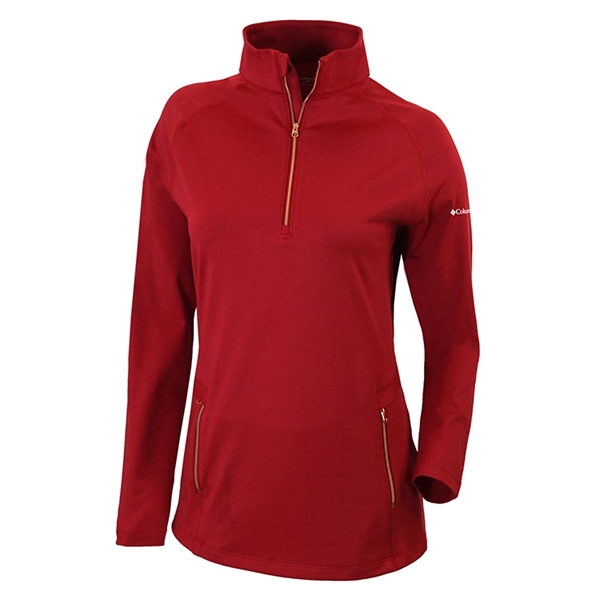 Columbia Ladies Omni-Wick Outward Nine 1/4 Zip - Columbia Ladies Omni-Wick Outward Nine 1/4 Zip - Image 12 of 15