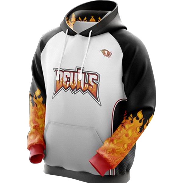 Youth Sublimated Elite Sweatshirt Hoodie - Youth Sublimated Elite Sweatshirt Hoodie - Image 1 of 3