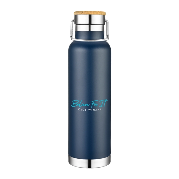 22oz.Travel Stainless Insulated Thermos Bottle w/ Lid&Handle - 22oz.Travel Stainless Insulated Thermos Bottle w/ Lid&Handle - Image 2 of 13