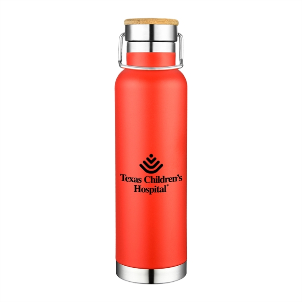 22oz.Travel Stainless Insulated Thermos Bottle w/ Lid&Handle - 22oz.Travel Stainless Insulated Thermos Bottle w/ Lid&Handle - Image 6 of 13