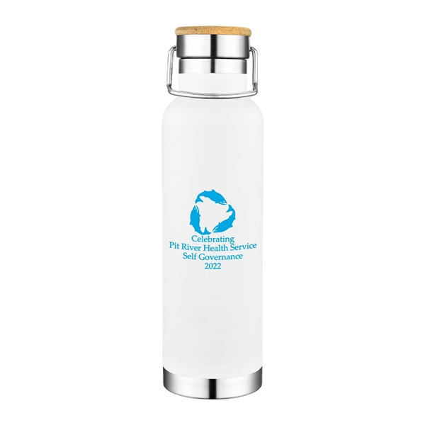 22oz.Travel Stainless Insulated Thermos Bottle w/ Lid&Handle - 22oz.Travel Stainless Insulated Thermos Bottle w/ Lid&Handle - Image 7 of 13