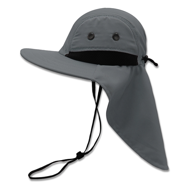 Safari boonie flap back hat with hidden pocket - Safari boonie flap back hat with hidden pocket - Image 1 of 19