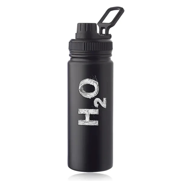 Houston 23 oz. Stainless Steel Water Bottle w/ Handle - Houston 23 oz. Stainless Steel Water Bottle w/ Handle - Image 0 of 1