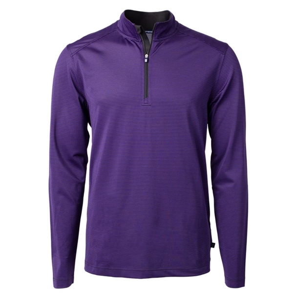 Cutter & Buck Virtue Eco Pique Micro Stripe Recycled Mens... - Cutter & Buck Virtue Eco Pique Micro Stripe Recycled Mens... - Image 3 of 15