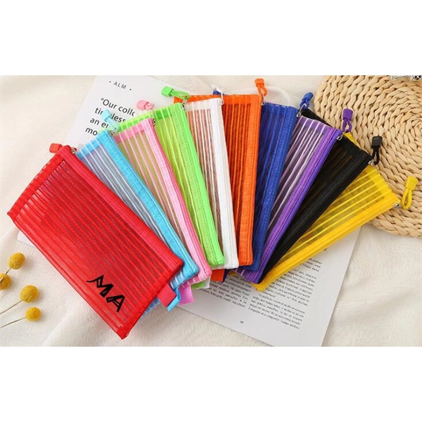 A6 Durable Nylon Mesh Organizer Pouch - A6 Durable Nylon Mesh Organizer Pouch - Image 1 of 1