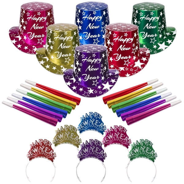 New Year's Jewel Star Party Kit for 50 - New Year's Jewel Star Party Kit for 50 - Image 0 of 0