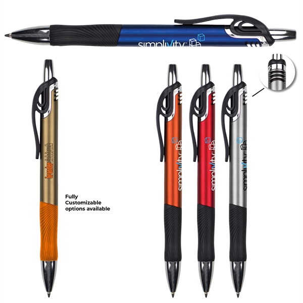 Metallic Gripper Pen - Metallic Gripper Pen - Image 0 of 6
