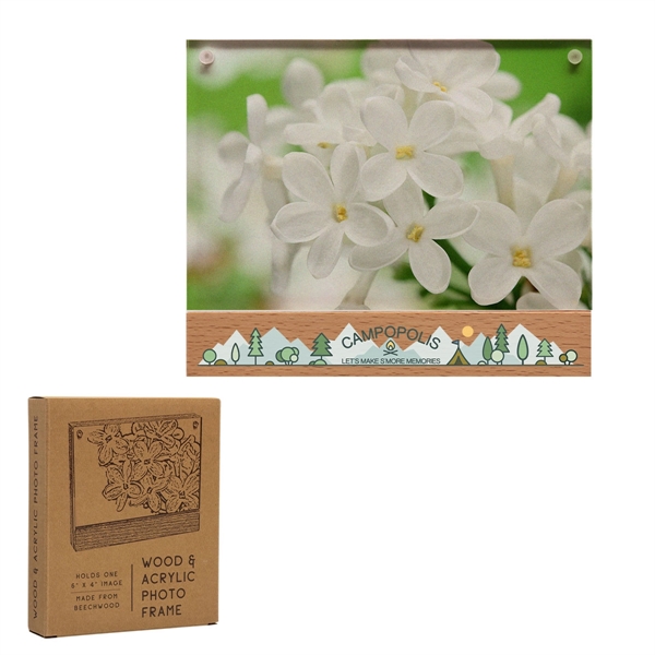 6 x 4 Wood and Acrylic Frame - 6 x 4 Wood and Acrylic Frame - Image 0 of 0