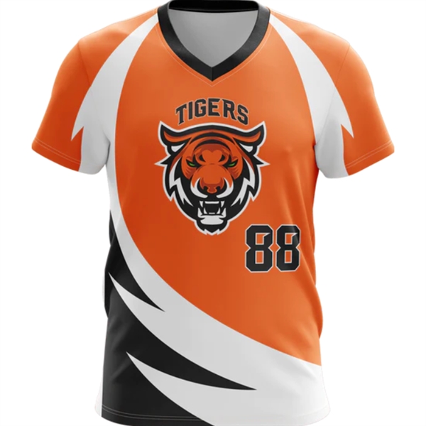 Sublimated Elite Crew/V-Neck Baseball Jersey - Sublimated Elite Crew/V-Neck Baseball Jersey - Image 3 of 4