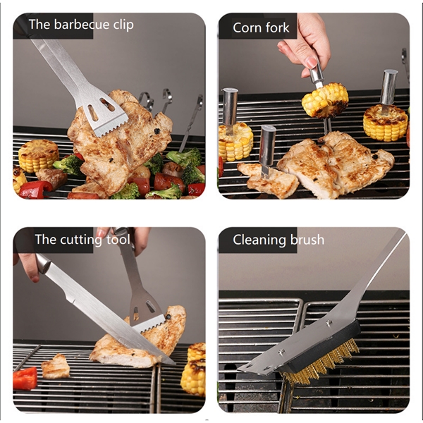 BBQ Grilling Tool Set with Storage Bag - BBQ Grilling Tool Set with Storage Bag - Image 1 of 2