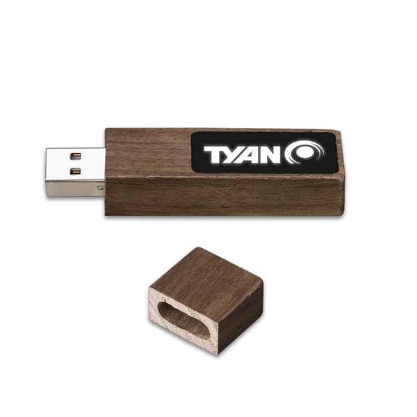 Lamon Avenue Walnut Light-Up USB - Lamon Avenue Walnut Light-Up USB - Image 0 of 5